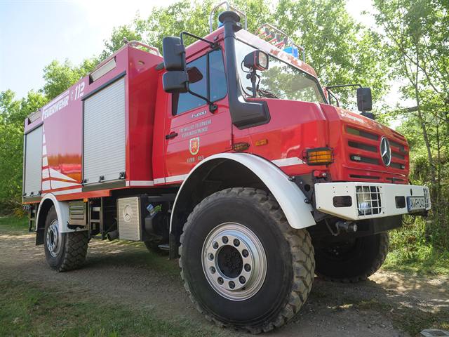 Aufnahme vom Feuerwehr Offroad Event 2025