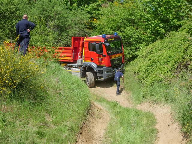 Aufnahme vom Feuerwehr Offroad Event 2025