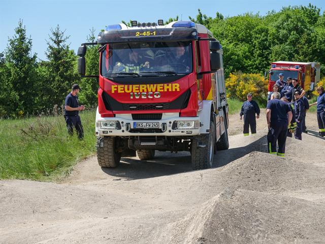 Aufnahme vom Feuerwehr Offroad Event 2025