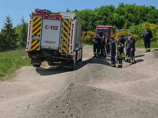 Aufnahme vom Feuerwehr Offroad Event 2025