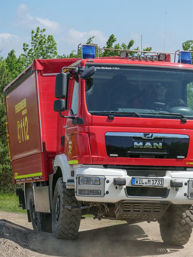 Aufnahme vom Feuerwehr Offroad Event 2025