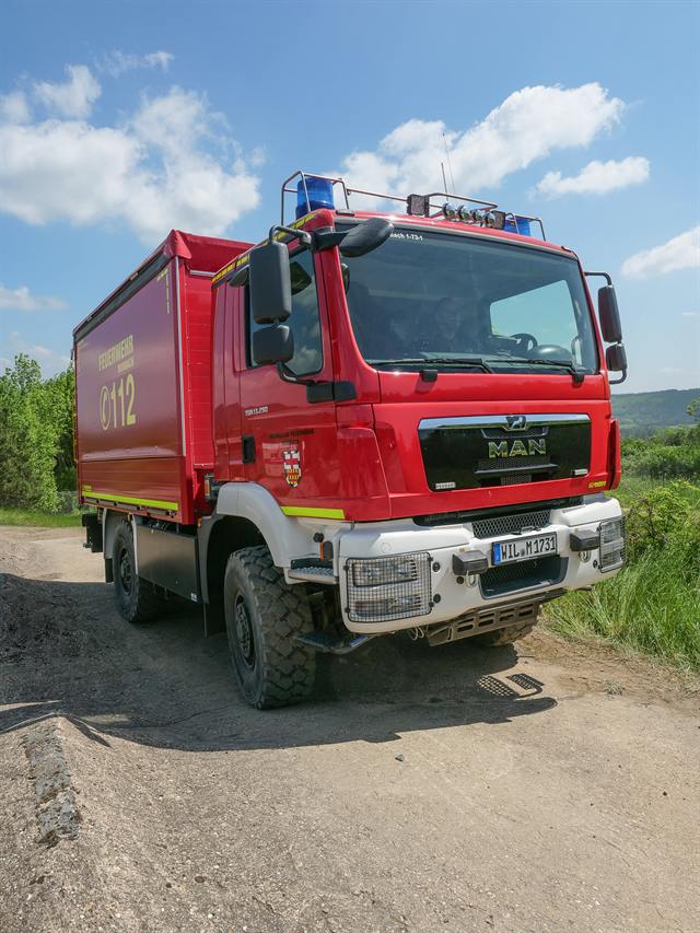 Aufnahme vom Feuerwehr Offroad Event 2025